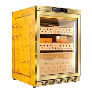 Armadio humidor elettrico Raching MON800A oro