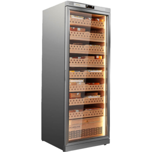 Humidor elettrico moderno in acciaio inox Raching ct48a