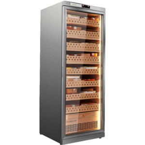 Humidor elettrico moderno in acciaio inox Raching ct48a