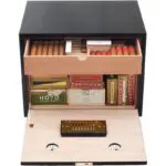 Humidor per sigari Adorini Habana nero deluxe