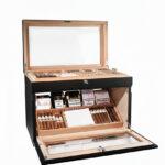 Adorini Portico Deluxe Nero — Humidor (400 sigari)